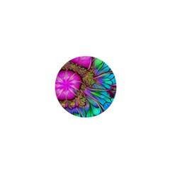 Abstract Art Psychedelic Experimental 1  Mini Buttons by Uceng