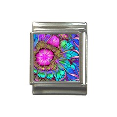 Abstract Art Psychedelic Experimental Italian Charm (13mm) by Uceng