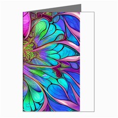 Abstract Art Psychedelic Experimental Greeting Cards (pkg Of 8)