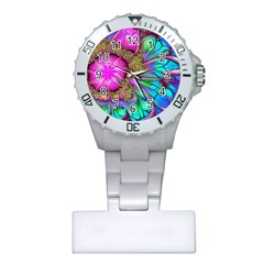 Abstract Art Psychedelic Experimental Plastic Nurses Watch by Uceng