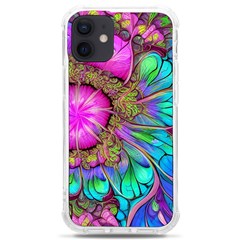 Abstract Art Psychedelic Experimental Iphone 12 Mini Tpu Uv Print Case	 by Uceng