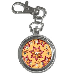 Flower Mandala Template Sketch Drawing Art Key Chain Watches by Uceng