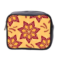 Flower Mandala Template Sketch Drawing Art Mini Toiletries Bag (two Sides)