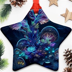 Fantasy People Mysticism Composing Fairytale Art 3 Ornament (star)