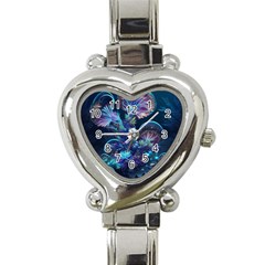 Fantasy People Mysticism Composing Fairytale Art 3 Heart Italian Charm Watch