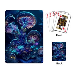 Fantasy People Mysticism Composing Fairytale Art 3 Playing Cards Single Design (rectangle)