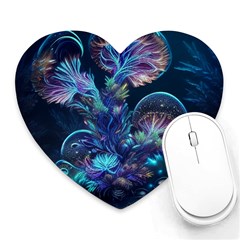 Fantasy People Mysticism Composing Fairytale Art 3 Heart Mousepad by Uceng