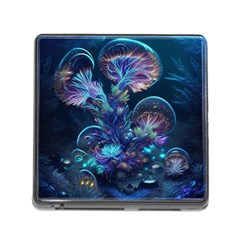 Fantasy People Mysticism Composing Fairytale Art 3 Memory Card Reader (square 5 Slot) by Uceng