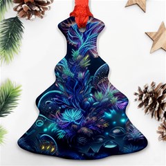 Fantasy People Mysticism Composing Fairytale Art 3 Ornament (christmas Tree) 