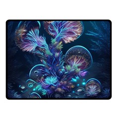 Fantasy People Mysticism Composing Fairytale Art 3 Two Sides Fleece Blanket (small) by Uceng