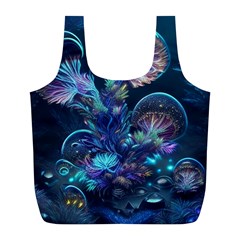 Fantasy People Mysticism Composing Fairytale Art 3 Full Print Recycle Bag (l)