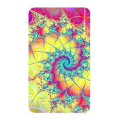 Fractal Spiral Abstract Background Vortex Yellow Memory Card Reader (rectangular) by Uceng