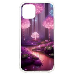 Trees Forest Landscape Nature Neon Iphone 12/12 Pro Tpu Uv Print Case by Uceng