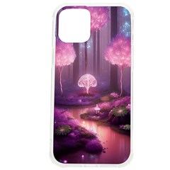 Trees Forest Landscape Nature Neon Iphone 12 Pro Max Tpu Uv Print Case by Uceng