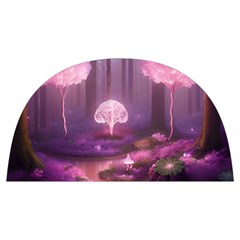 Trees Forest Landscape Nature Neon Anti Scalding Pot Cap by Uceng