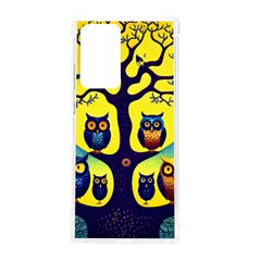 Owl Animal Cartoon Drawing Tree Nature Landscape Samsung Galaxy Note 20 Ultra Tpu Uv Case by Uceng