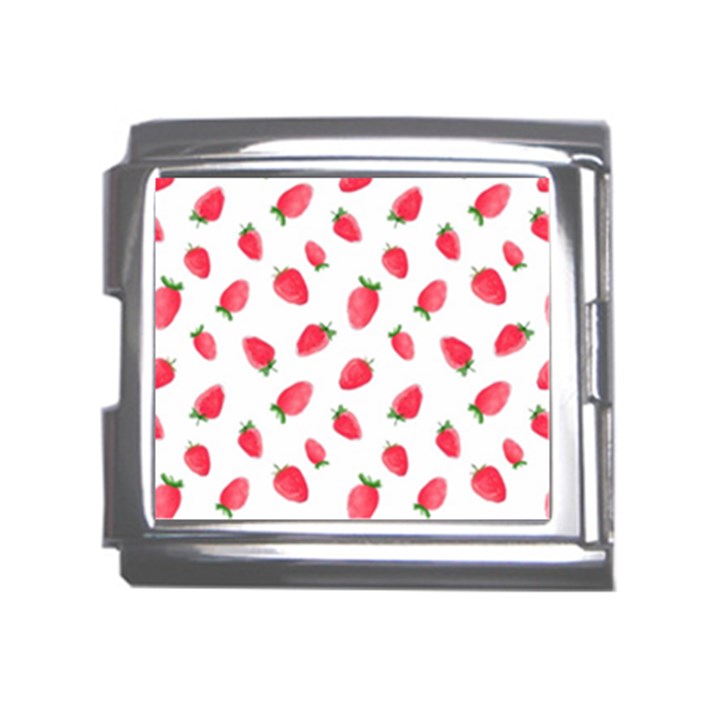 Strawberry Mega Link Italian Charm (18mm)