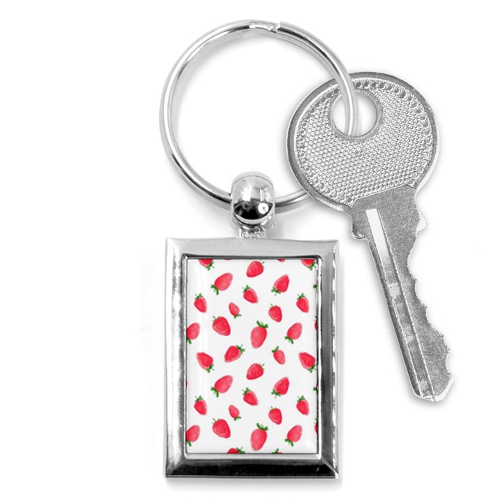 Strawberry Key Chain (Rectangle)