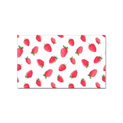 Strawberry Sticker (rectangular) by SychEva