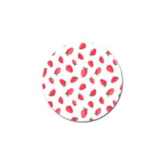 Strawberry Golf Ball Marker by SychEva