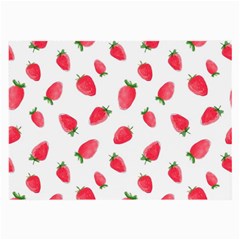 Strawberry Large Glasses Cloth (2 Sides) by SychEva