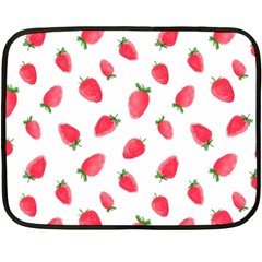 Strawberry Fleece Blanket (mini) by SychEva