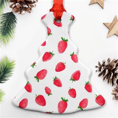 Strawberry Christmas Tree Ornament (two Sides)