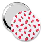 Strawberry 3  Handbag Mirrors Front