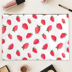 Strawberry Cosmetic Bag (xxl) by SychEva