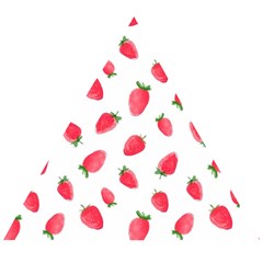 Strawberry Wooden Puzzle Triangle by SychEva