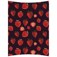 Watercolor Strawberry Back Support Cushion by SychEva