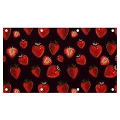 Watercolor Strawberry Banner And Sign 7  X 4  by SychEva