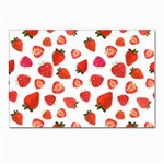 Strawberries Postcard 4 x 6  (Pkg of 10) Front