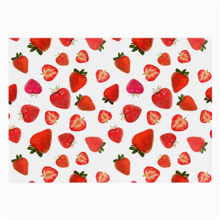 Strawberries Large Glasses Cloth