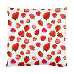 Strawberries Standard Cushion Case (one Side) by SychEva