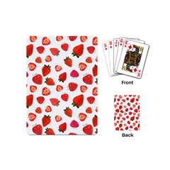 Strawberries Playing Cards Single Design (mini)