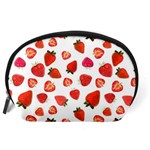 Strawberries Accessory Pouch (Large) Back