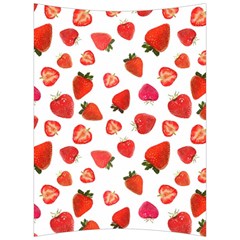 Strawberries Back Support Cushion by SychEva