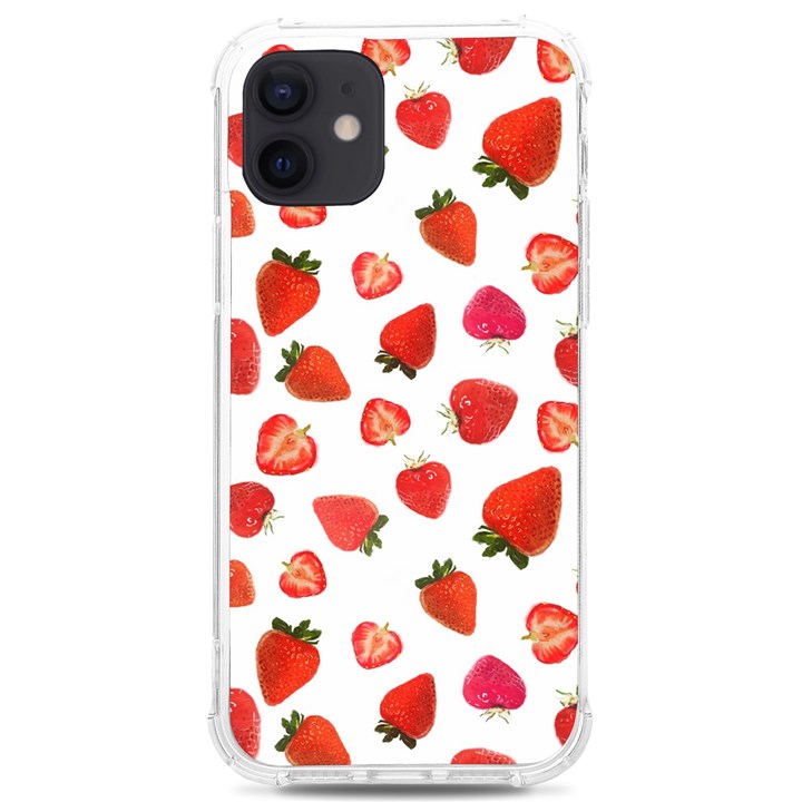 Strawberries iPhone 12/12 Pro TPU UV Print Case