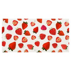 Strawberries Banner And Sign 6  X 3  by SychEva