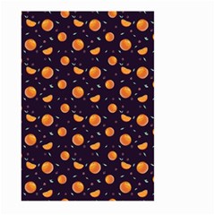 Oranges Large Garden Flag (two Sides) by SychEva