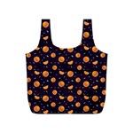 Oranges Full Print Recycle Bag (S) Front