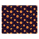 Oranges Two Sides Premium Plush Fleece Blanket (Large) 80 x60  Blanket Front