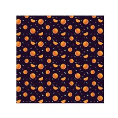 Oranges Square Satin Scarf (30  X 30 ) by SychEva