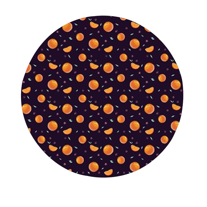 Oranges Mini Round Pill Box