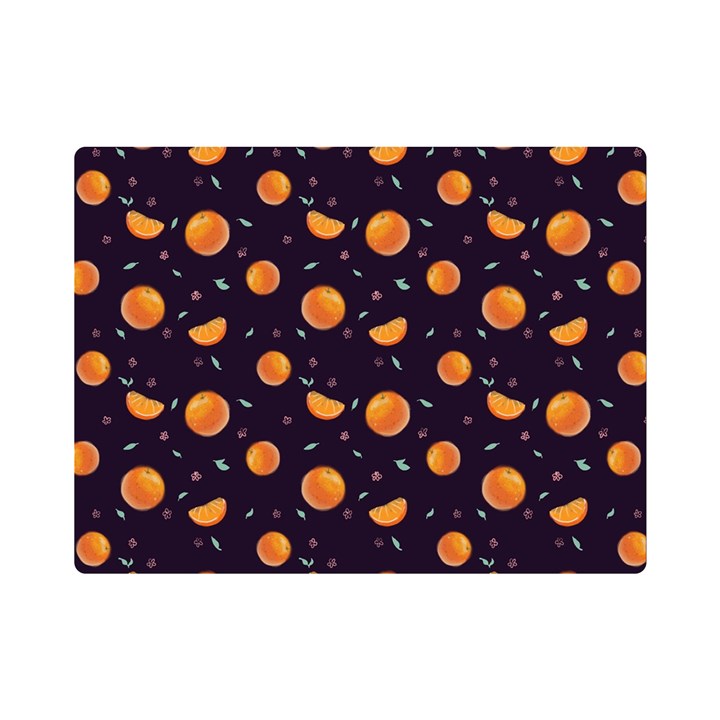 Oranges Premium Plush Fleece Blanket (Mini)