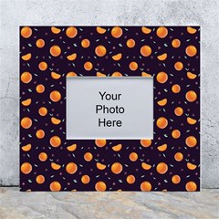 Oranges White Wall Photo Frame 5  X 7 