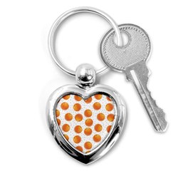 Orange Key Chain (heart) by SychEva