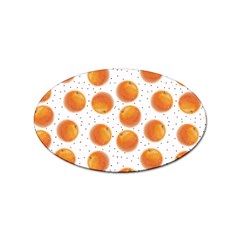 Orange Sticker Oval (100 Pack) by SychEva