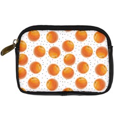 Orange Digital Camera Leather Case by SychEva